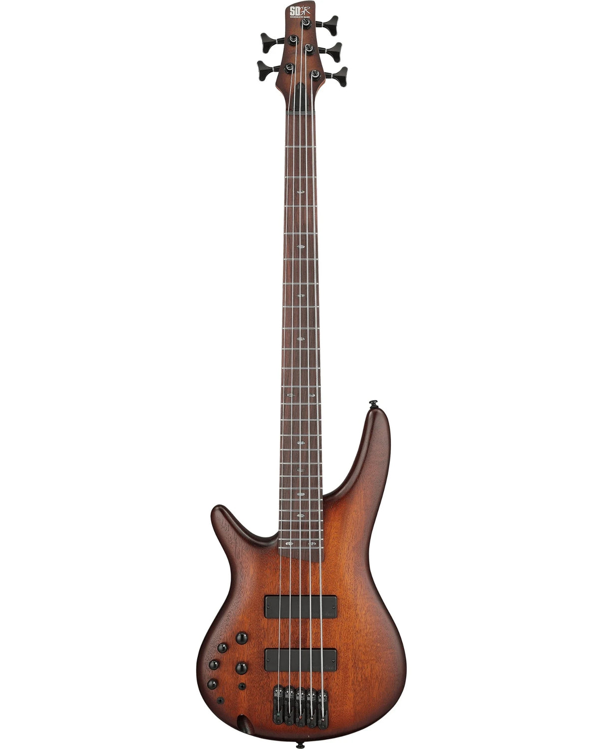 Bajo Eléctrico Ibanez SR505AL-MHL Caoba/Sombreado Café Mate de 5 Cuerdas Zurdo