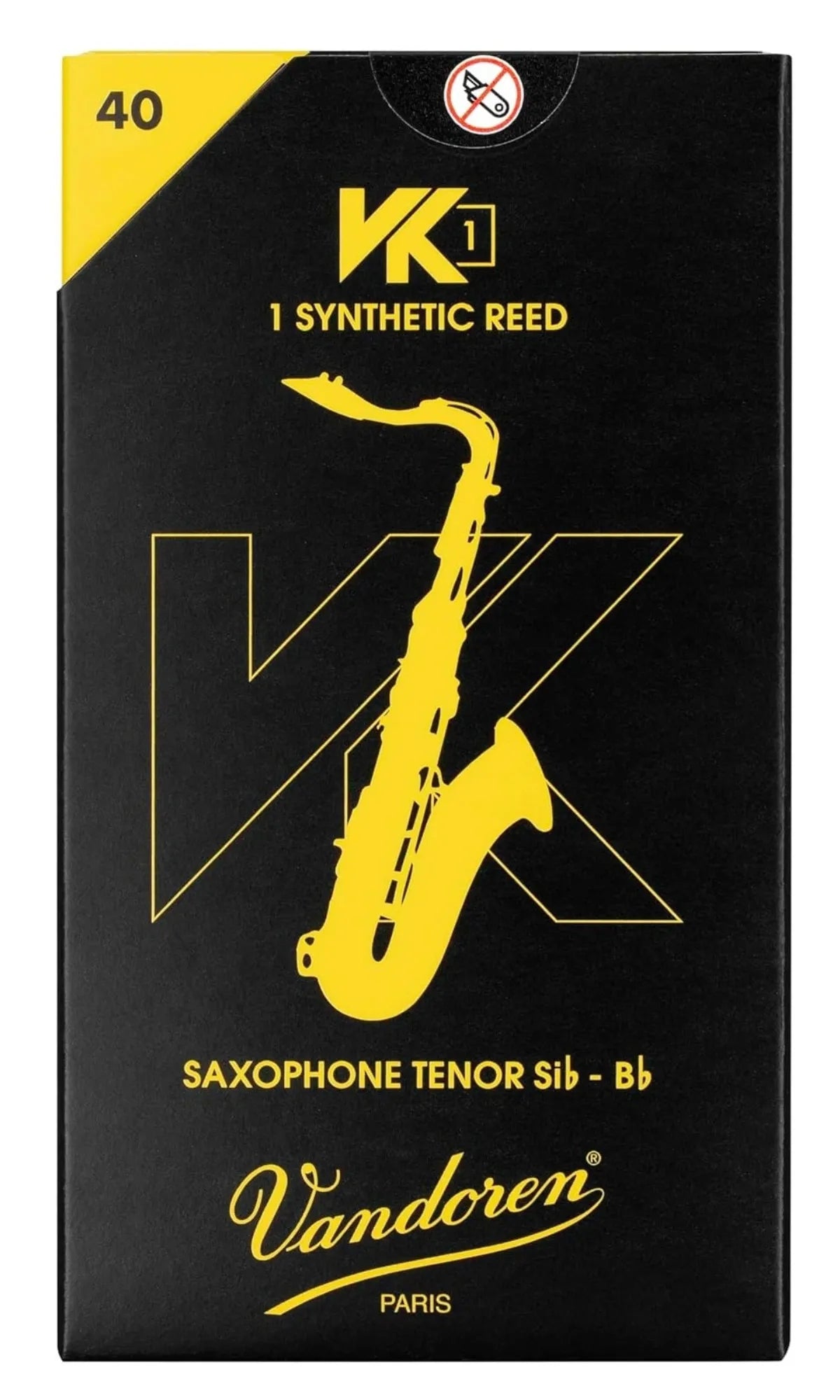 Caña Vandoren VK1 SVK12240 para Saxofón Tenor 40-Sintética