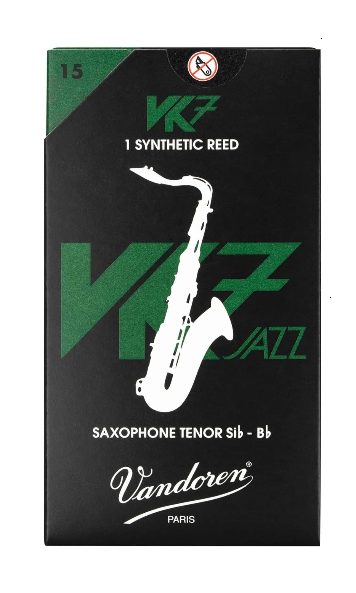 Caña Vandoren VK7 SVK72215 para Saxofón Tenor 15- Sintética
