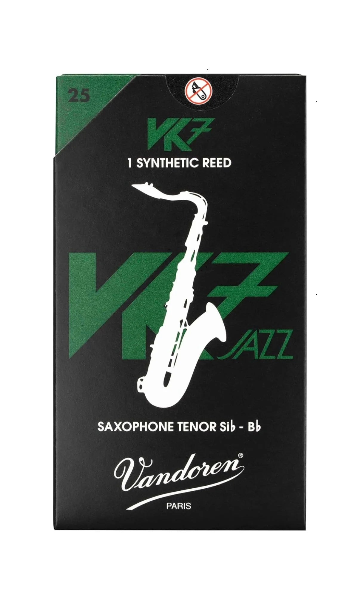 Caña Vandoren VK7 SVK72225 para Saxofón Tenor 25- Sintética