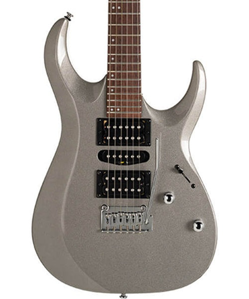 Guitarra Eléctrica Cort X200 Plata Brillante