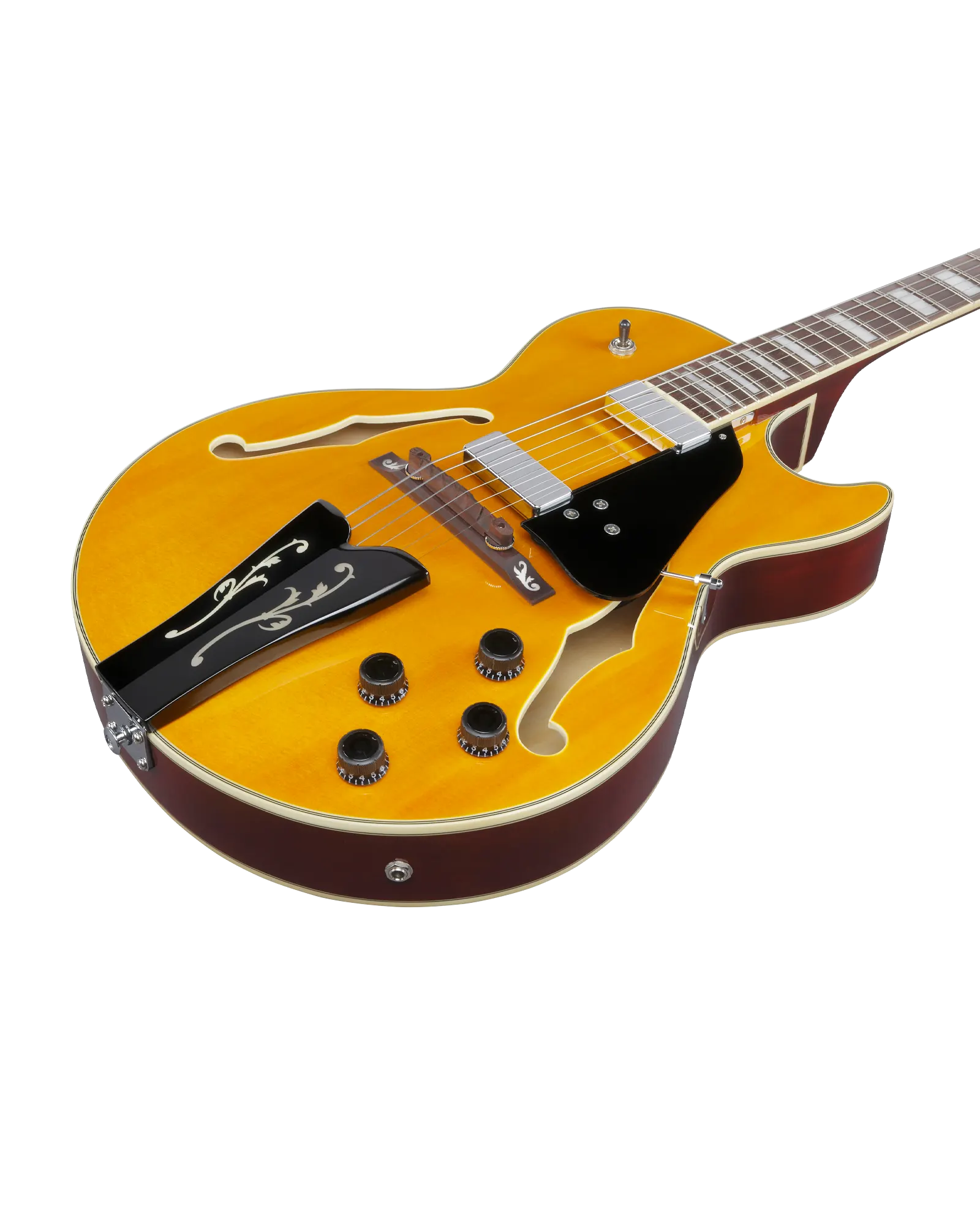 Guitarra Eléctrica Ibanez Signature George Benson GB10EM-AA Ámbar Antiguo