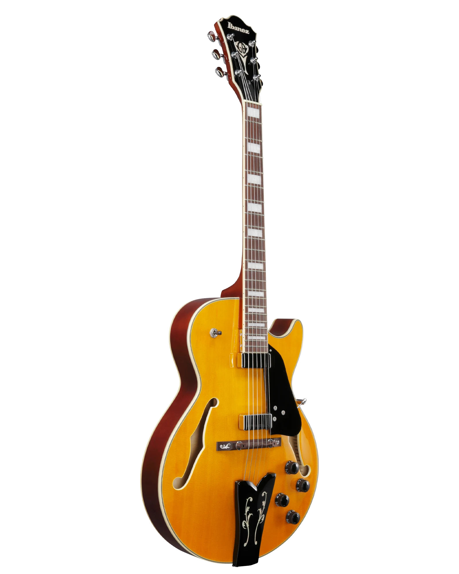 Guitarra Eléctrica Ibanez Signature George Benson GB10EM-AA Ámbar Antiguo