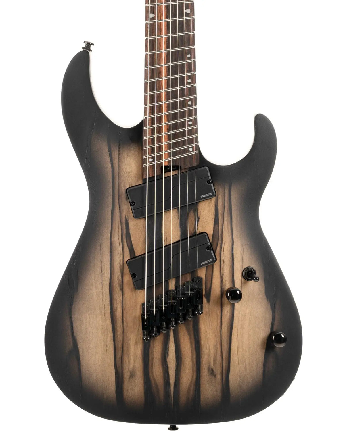 Guitarra Eléctrica Cort KX507MS NBB Pale Moon Natural/Sombreado Negro Mate de 7 Cuerdas