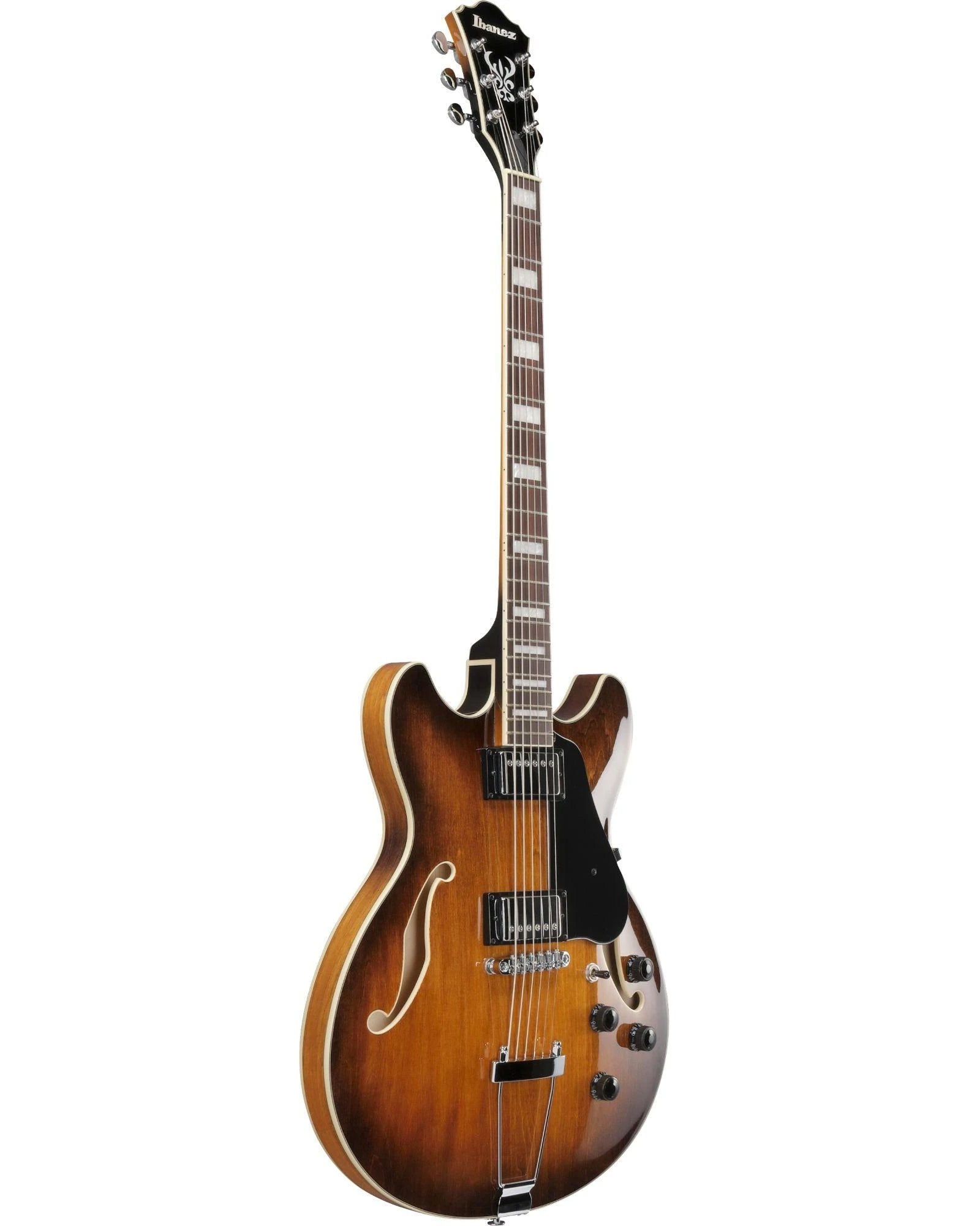 Guitarra Eléctrica Ibanez Artcore AS7328-TBC Entintado Café/Sombreado Café