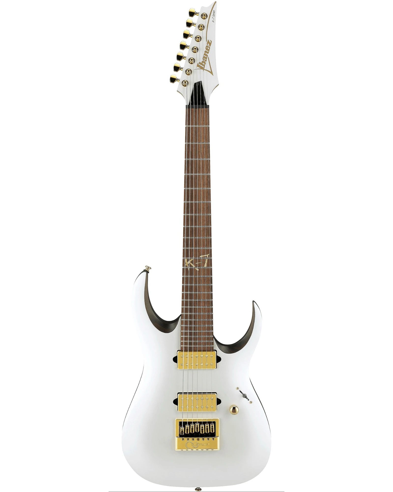 Guitarra Eléctrica Ibanez K7YANG Signature Brian Head Welch Korn K7 Blanco