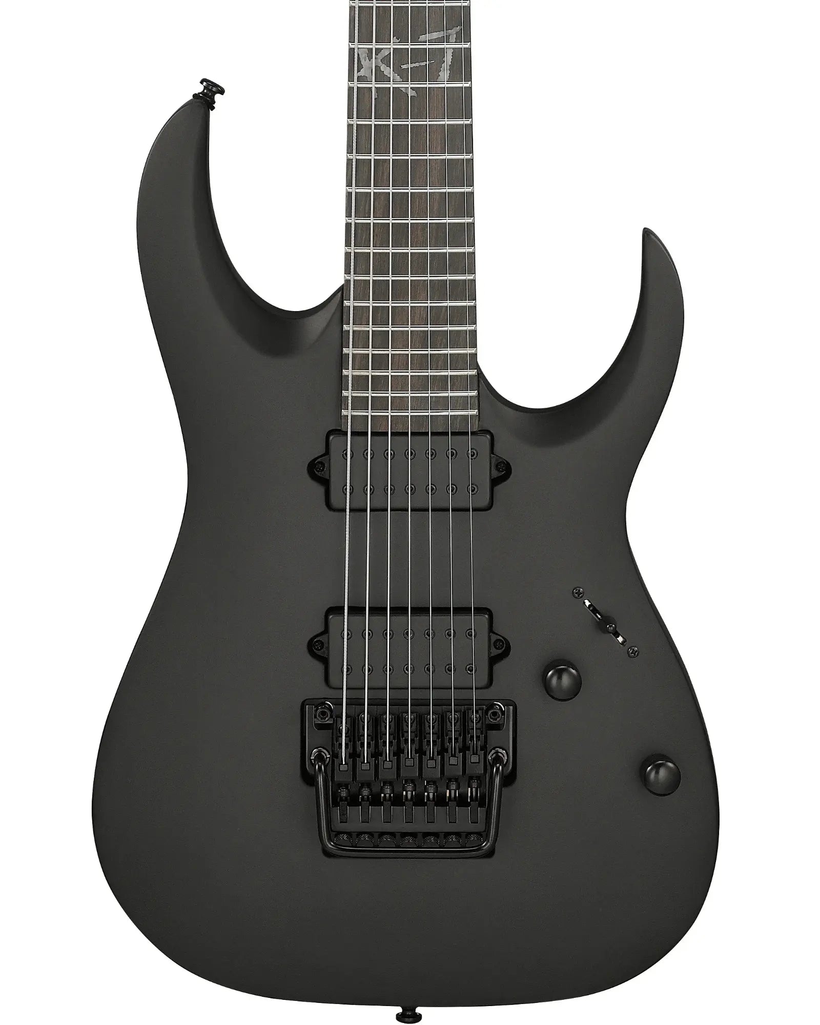 Guitarra Eléctrica Ibanez K7YIN Signature James "Munky" Shaffer Negro Mate Korn Apex K7