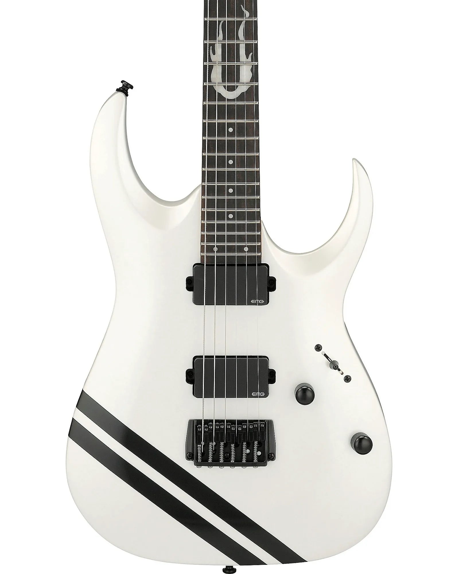 Guitarra Eléctrica Ibanez Signature JB Brubaker JBBM40-PW Blanco
