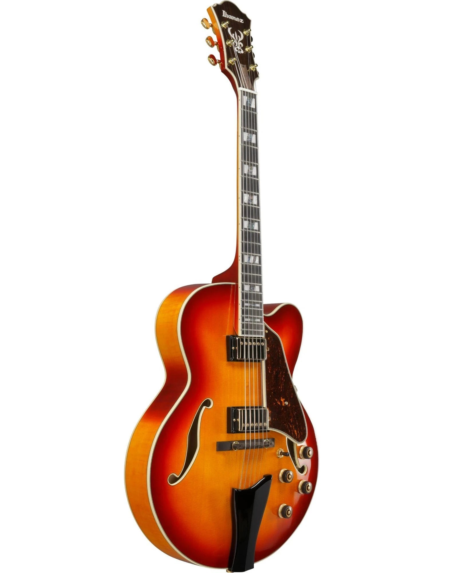 Guitarra Eléctrica Ibanez Artcore Artstar AF115-AWB Entintado Ámbar/Sombreado Rojo con Estuche