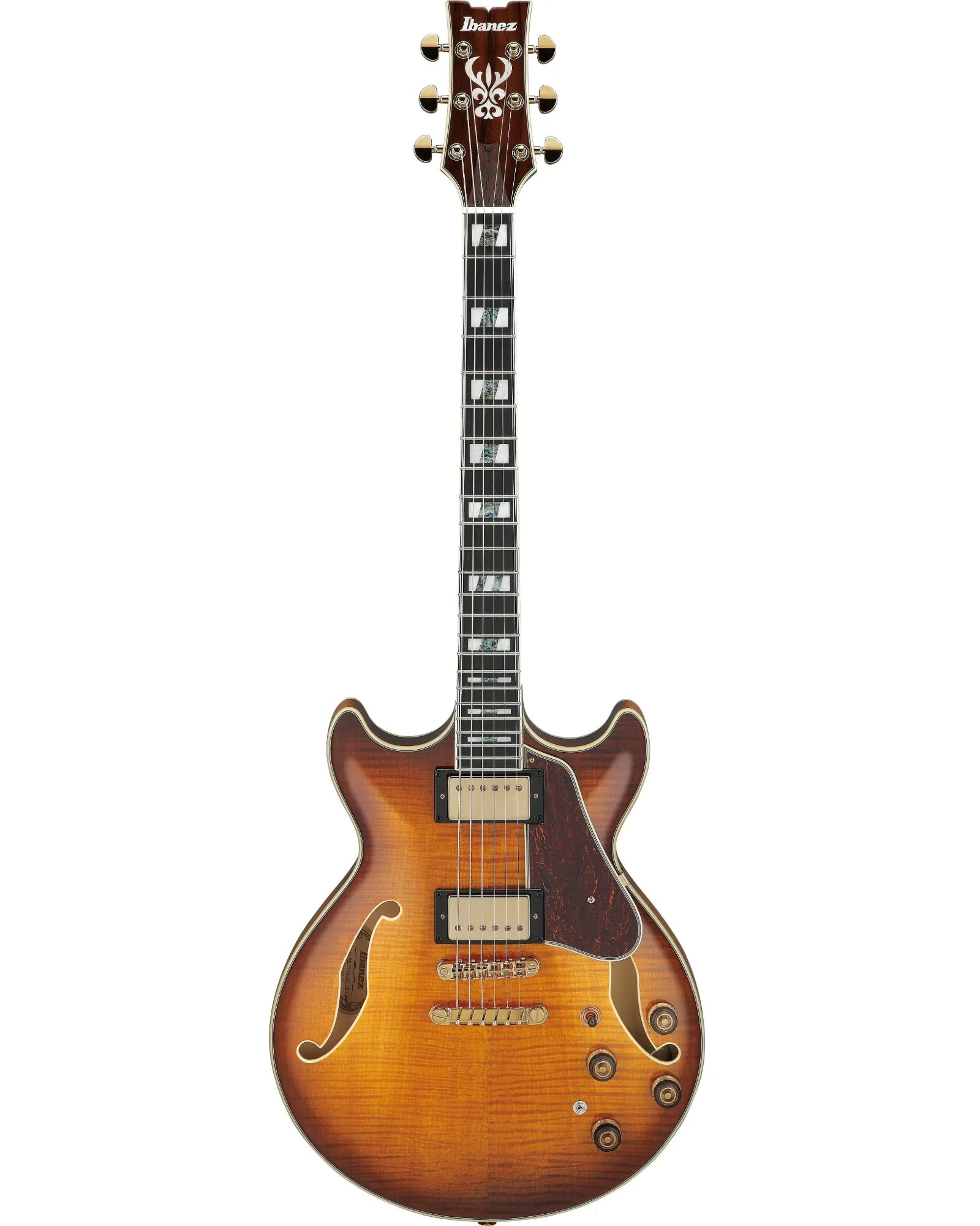 Guitarra Eléctrica Ibanez Artcore Artstar AM153FM-ATT Entintado Café/Sombreado Café con Estuche