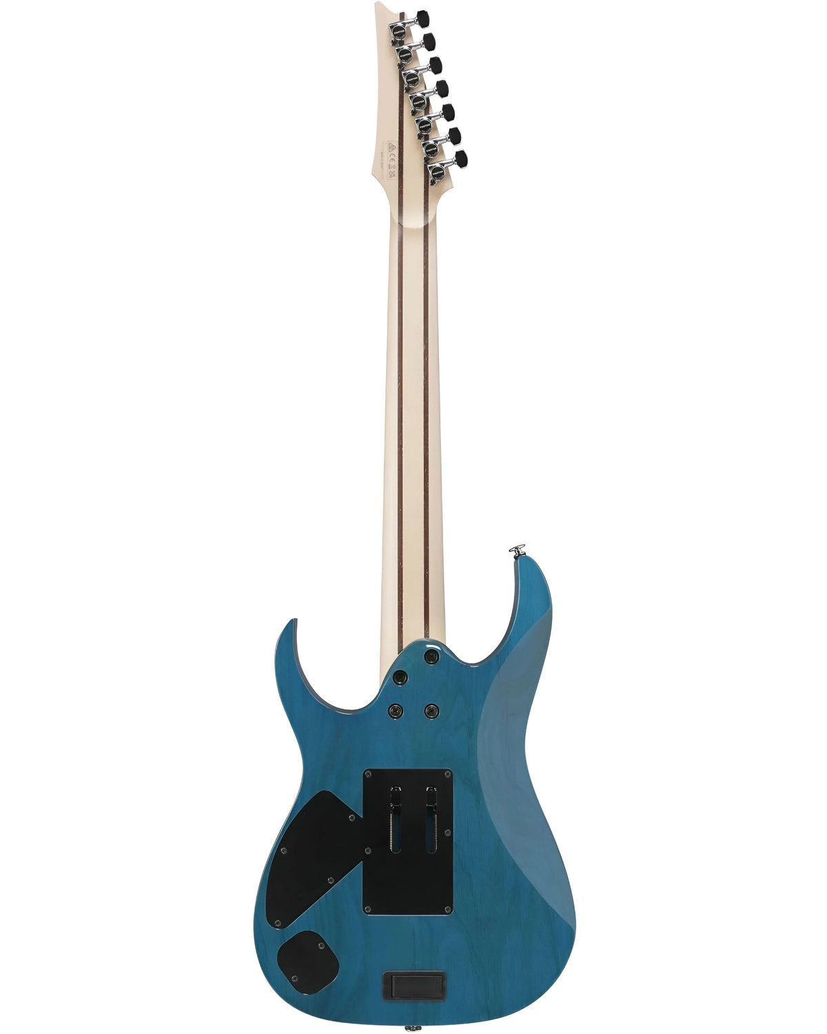 Guitarra Eléctrica Ibanez HZK1 Signature Hazuki Entintado Azul con Estuche de 7 Cuerdas