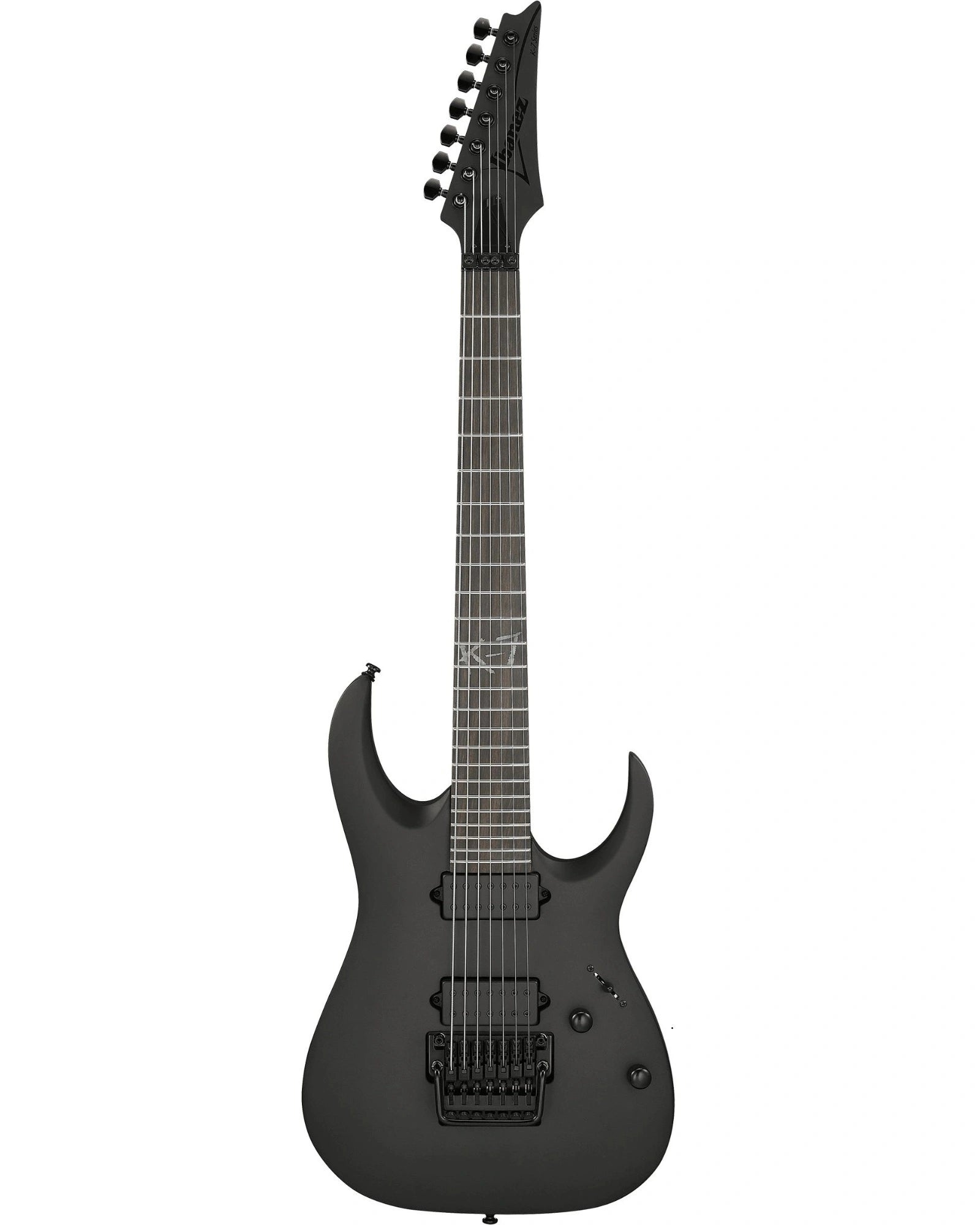 Guitarra Eléctrica Ibanez K7YIN Signature James "Munky" Shaffer Negro Mate Korn Apex K7