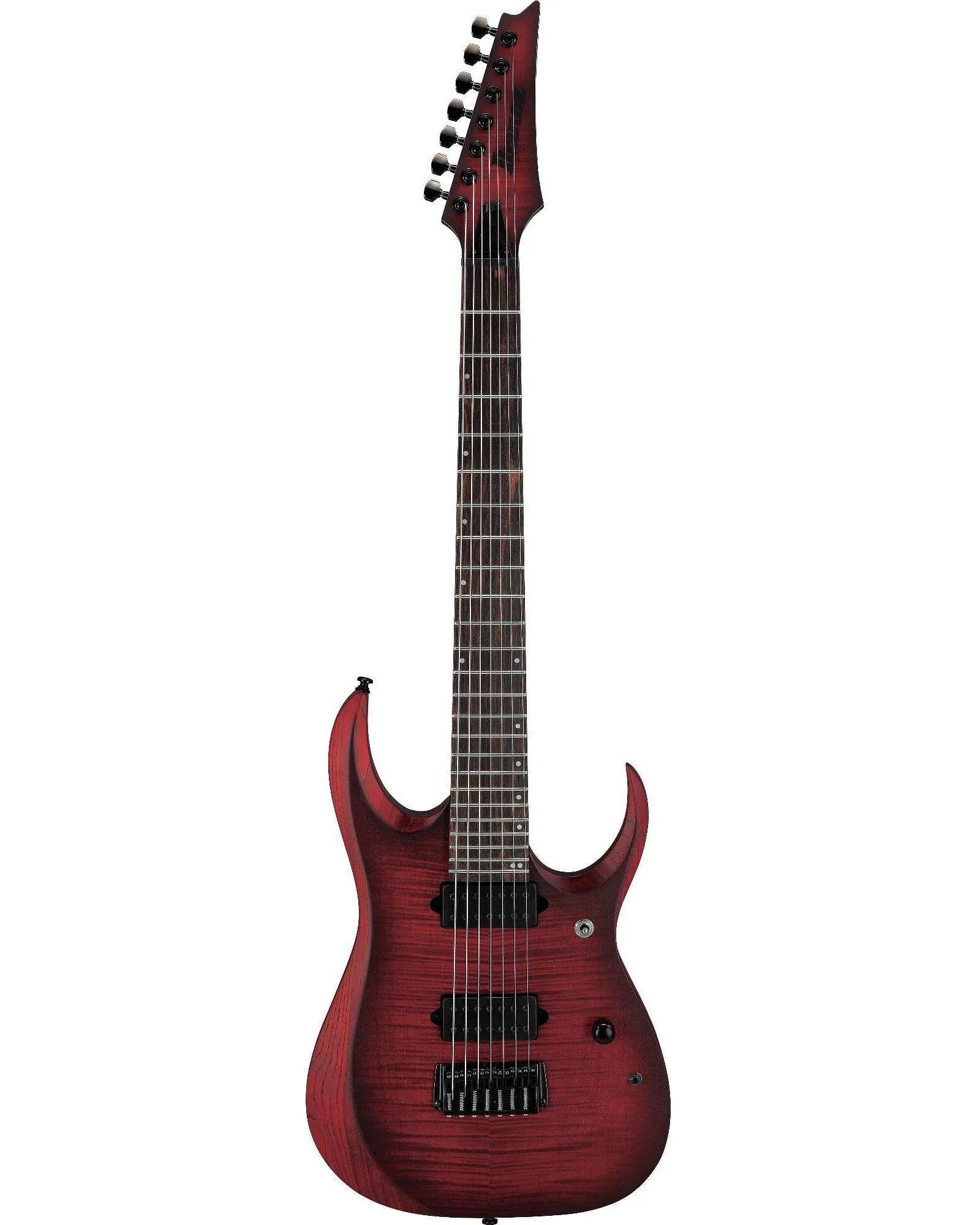 Guitarra Eléctrica Ibanez RGD721FA-WUF Entintado Vino/Sombreado Negro Mate 7 Cuerdas