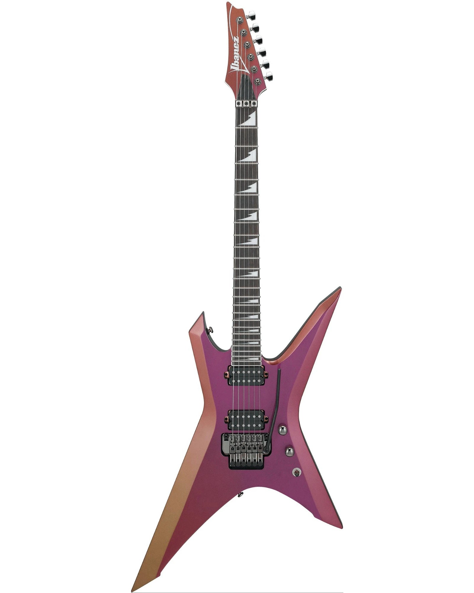 Guitarra Eléctrica Ibanez XPT420DX-RGC Rosa Tornasol con Funda, Serie X
