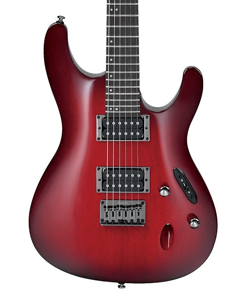 Ibanez Guitarra Eléctrica Rojo Sombreado S521-BBS, Serie S
