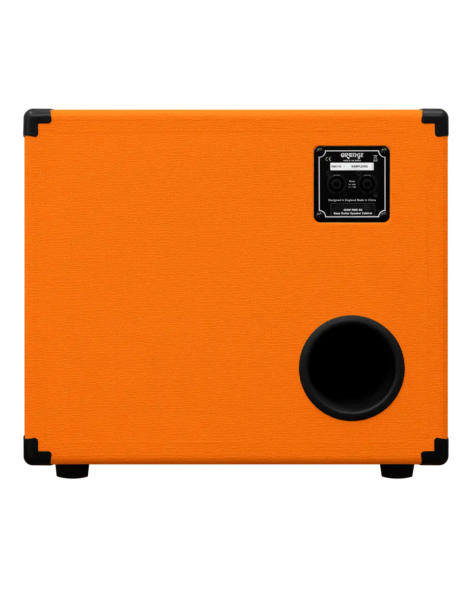 Bafle Orange OBC112 400W 1x12" Cerrado para Bajo Eléctrico