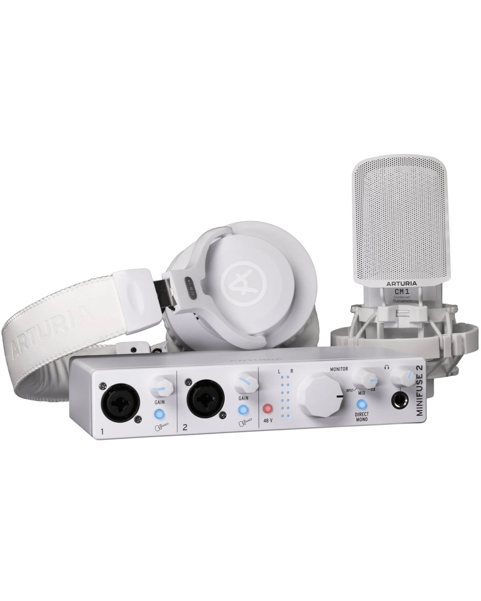 Paquete de Grabación Arturia MiniFuse Blanco