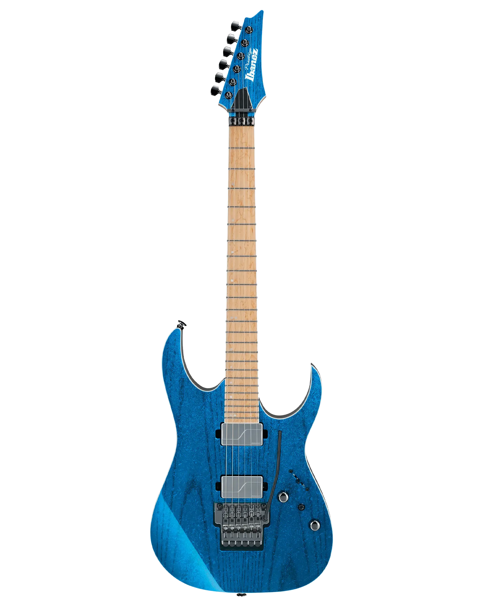 Guitarra Eléctrica Ibanez Prestige RG5120M-FCN Azul Transparente con Estuche