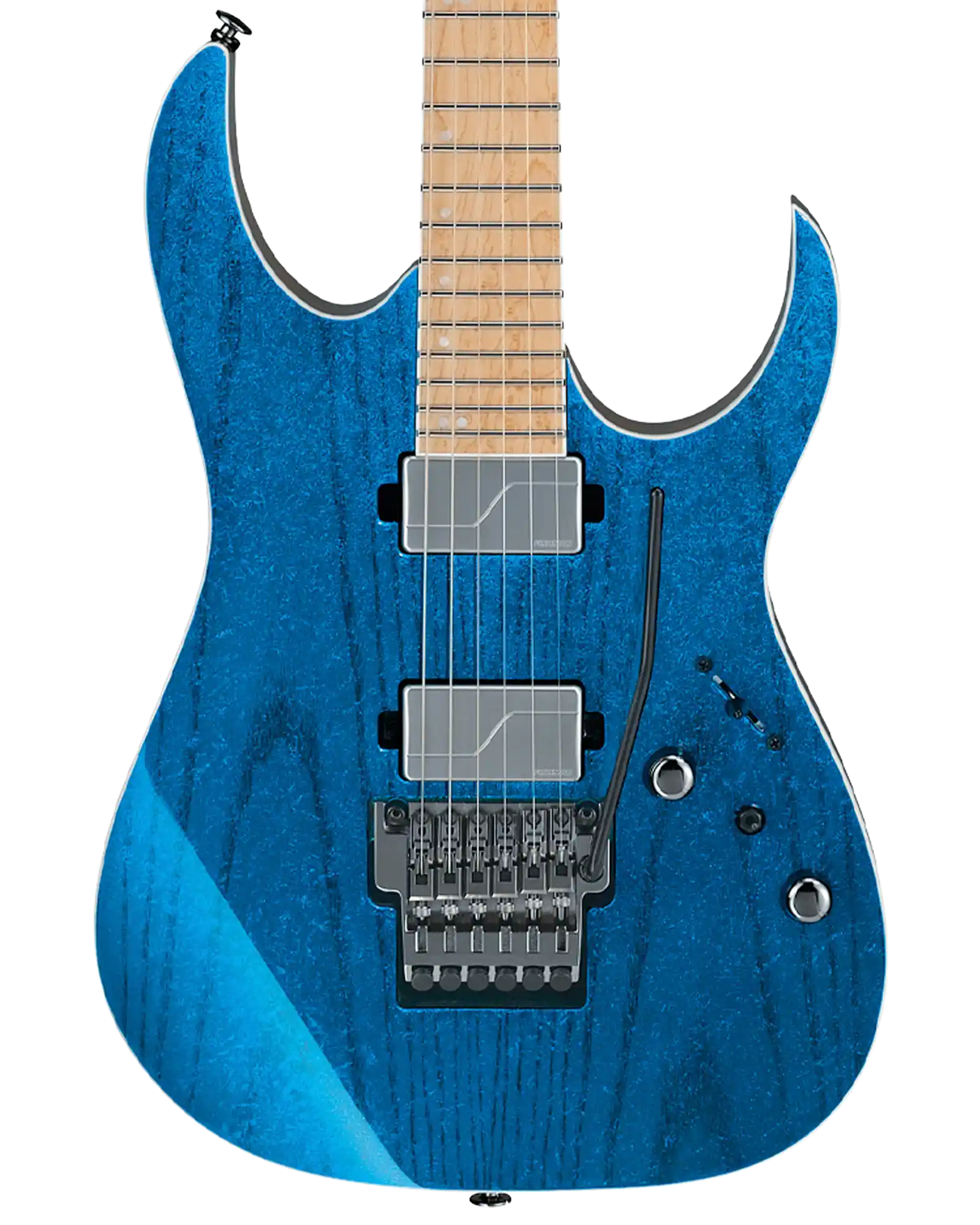 Guitarra Eléctrica Ibanez Prestige RG5120M-FCN Azul Transparente con Estuche
