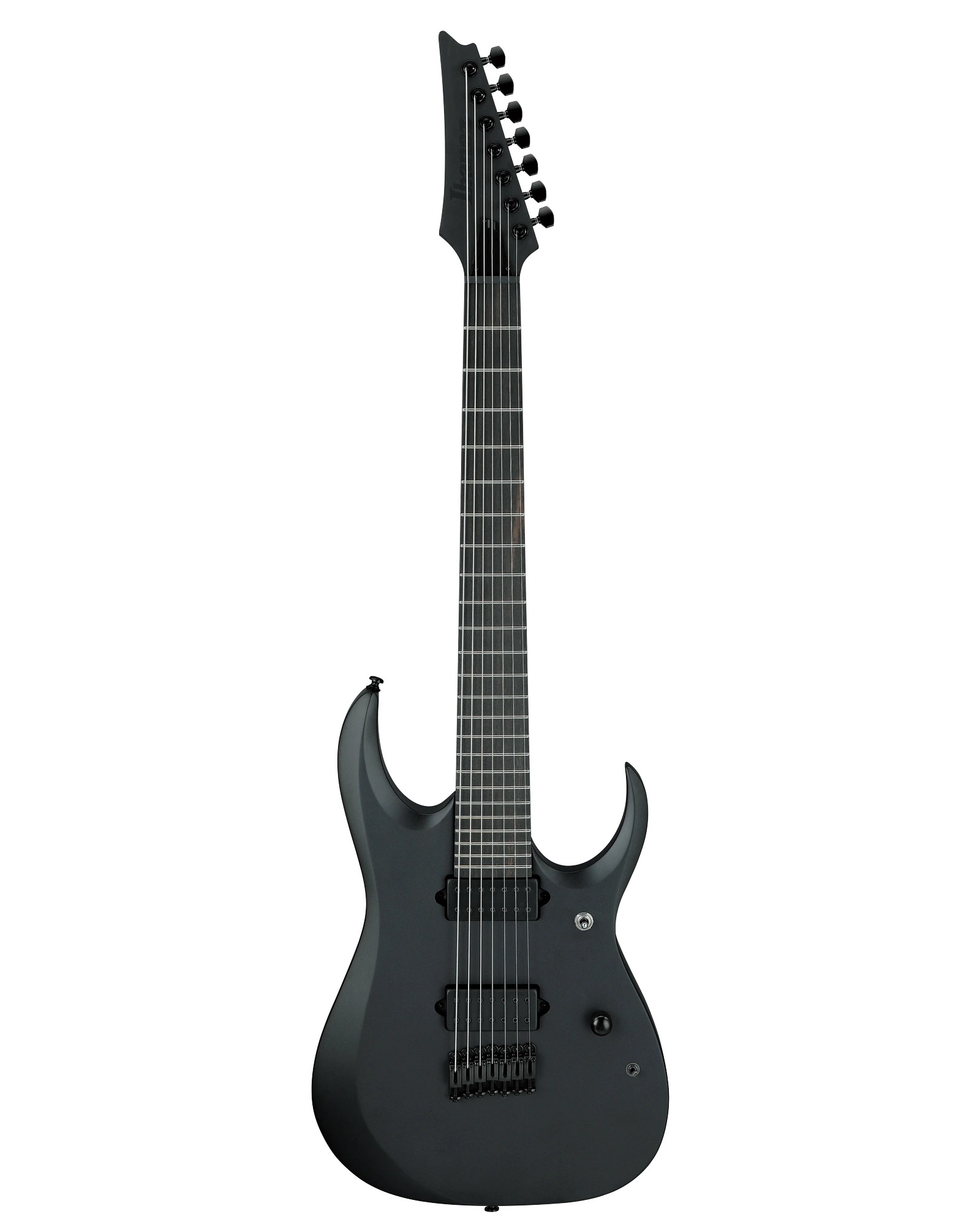Guitarra Eléctrica Ibanez RGD Iron Label RGDRB71-BKF Negro Mate de 7 Cuerdas
