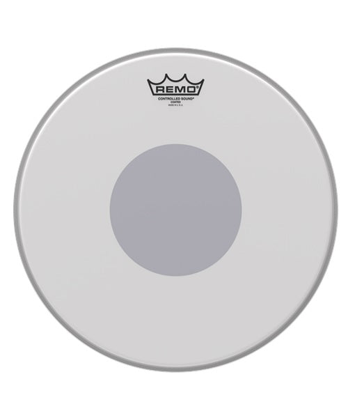 Remo Parche 8" CS-0108-10 Controlled Sound Centro Negro Aspero