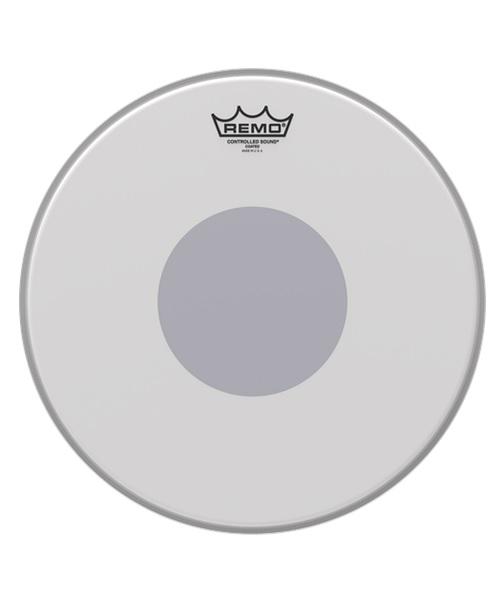 Parche Remo 13" Controlled Sound Aspero Centro Negro