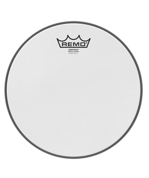 Parche Remo 14” Emperor White Suede