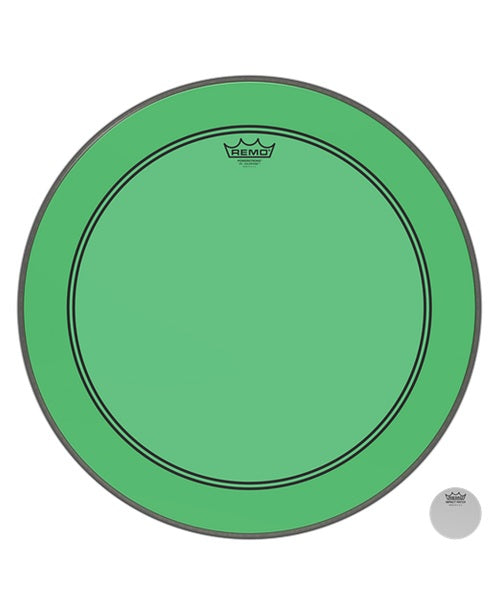 Remo Parche 22" P3-1322-CT-GN Powerstroke 3 Colortone Verde