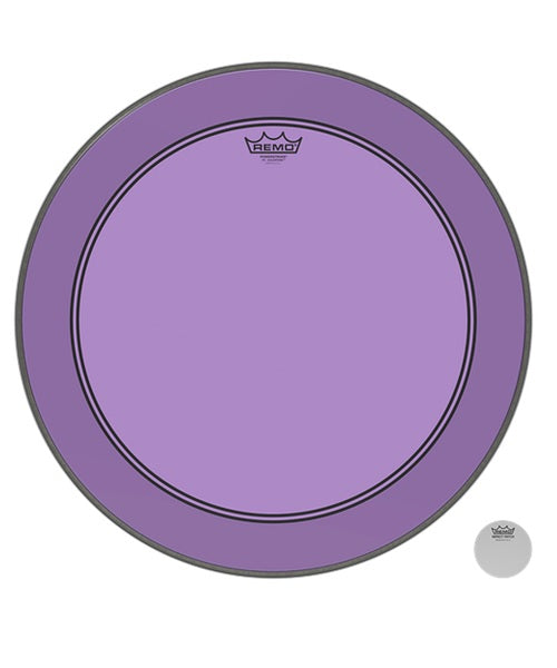 Parche Remo 22" Colortone™ Powerstroke® P3 Morado