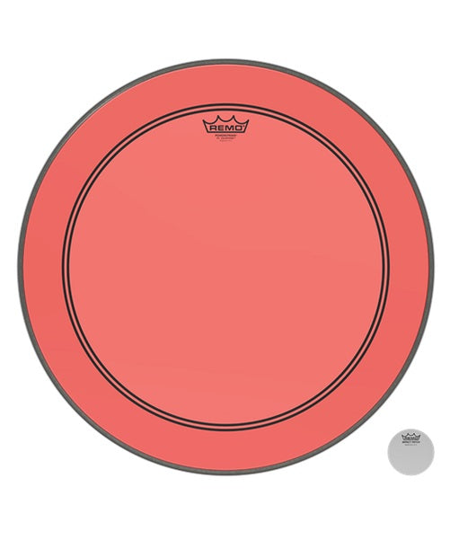 Remo Parche 22" P3-1322-CT-RD Powerstroke 3 Colortone Rojo