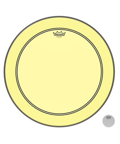 Remo Parche 22" P3-1322-CT-YE Powerstroke 3 Colortone Amarillo