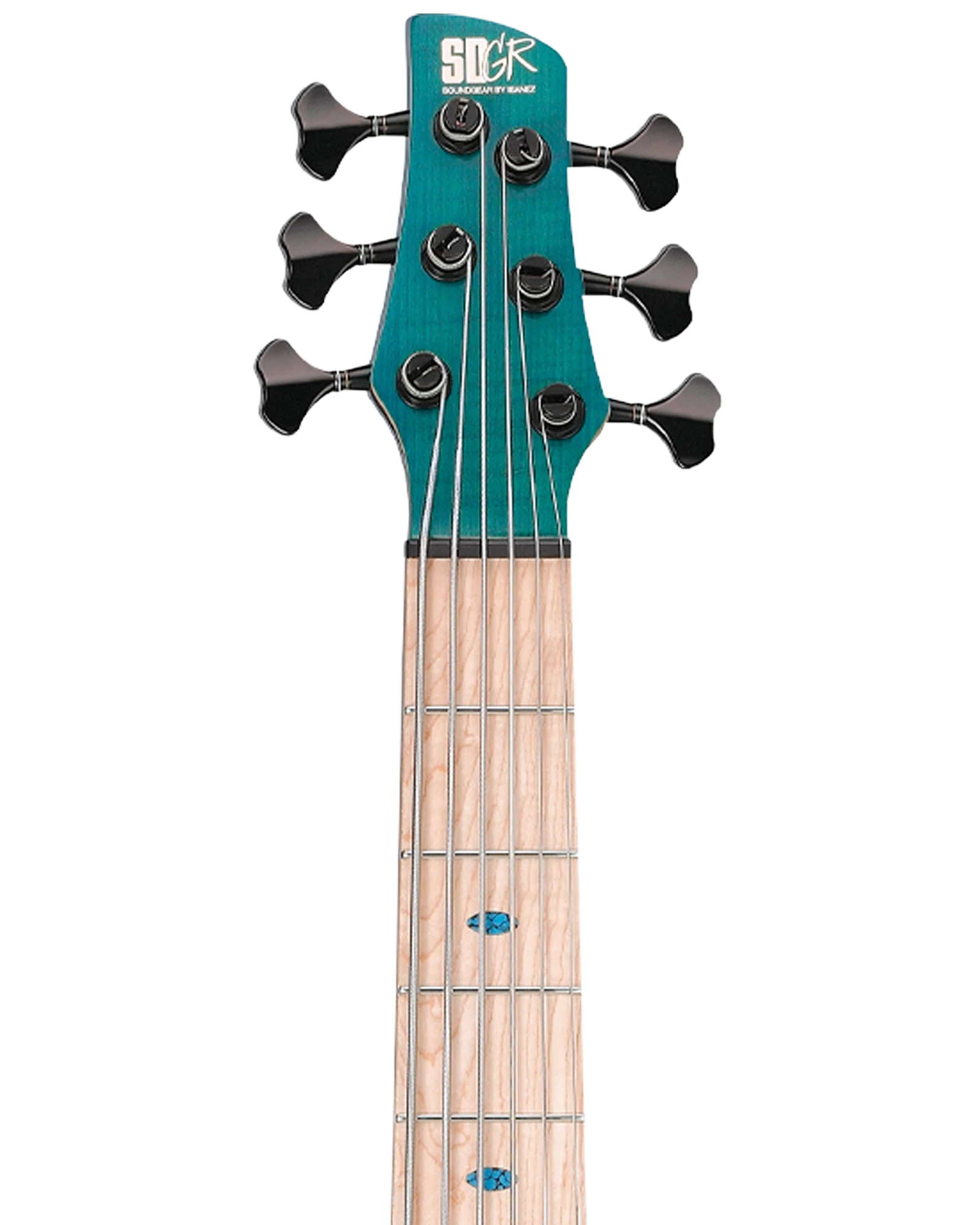 Bajo Eléctrico Ibanez SR Premium SR1426B-CGL Verde Mate con Funda de 6 Cuerdas