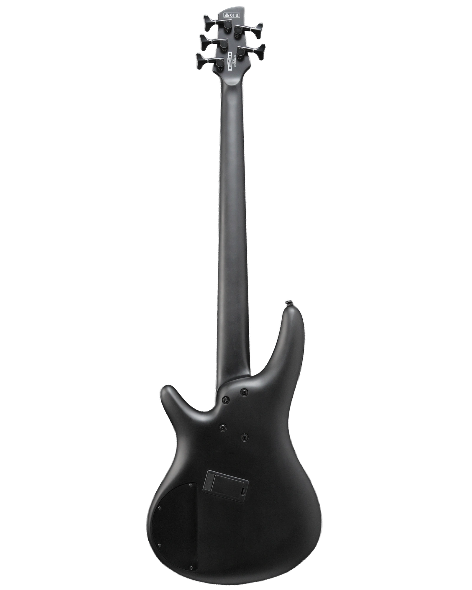 Bajo Eléctrico Ibanez SR Iron Label SRMS625EX-BKF Negro Mate Multi Escala de 5 Cuerdas