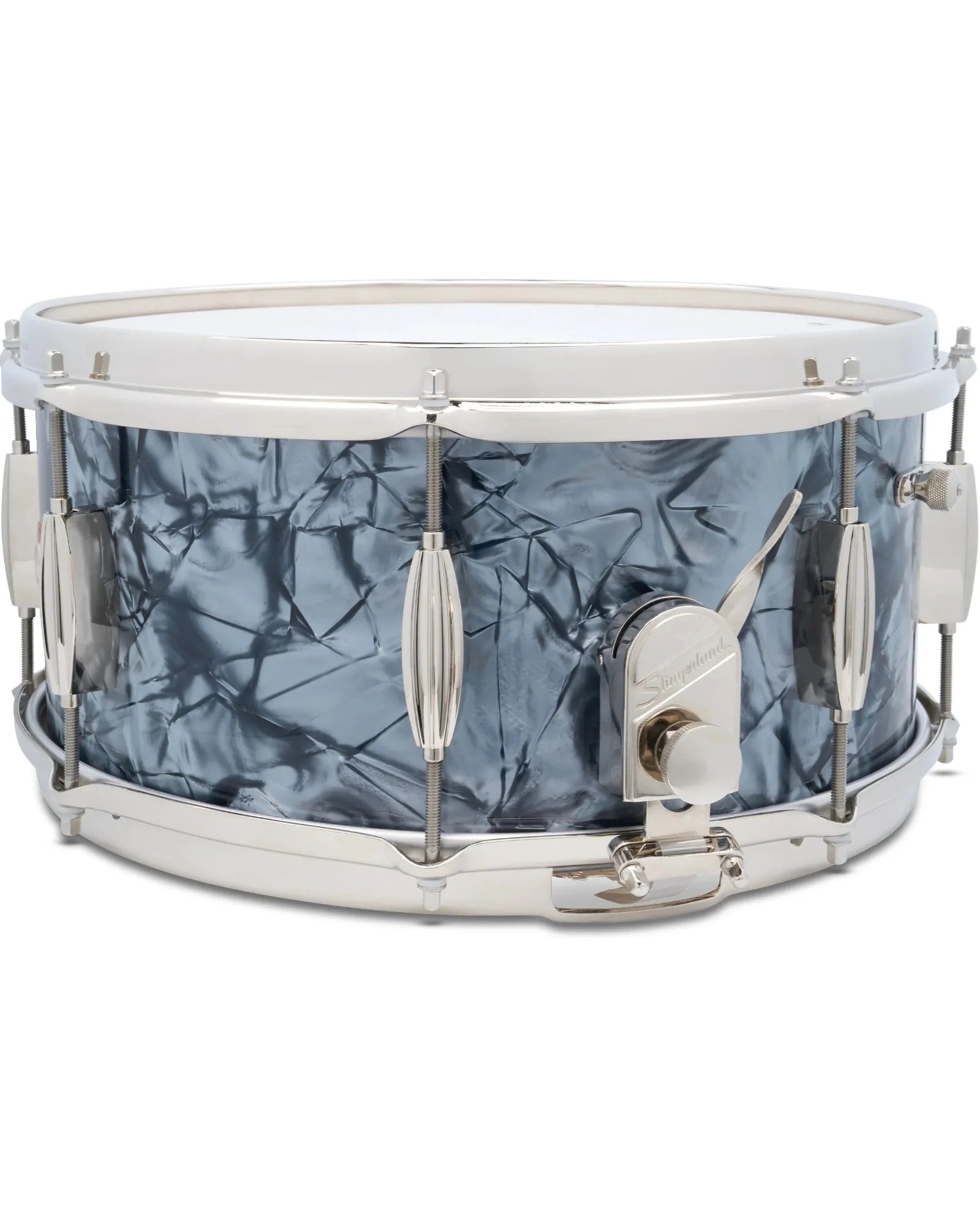 Tarola Slingerland SLFP6514SSK069 Radio King 6.5"x14" Negro Aperlado, Caoba
