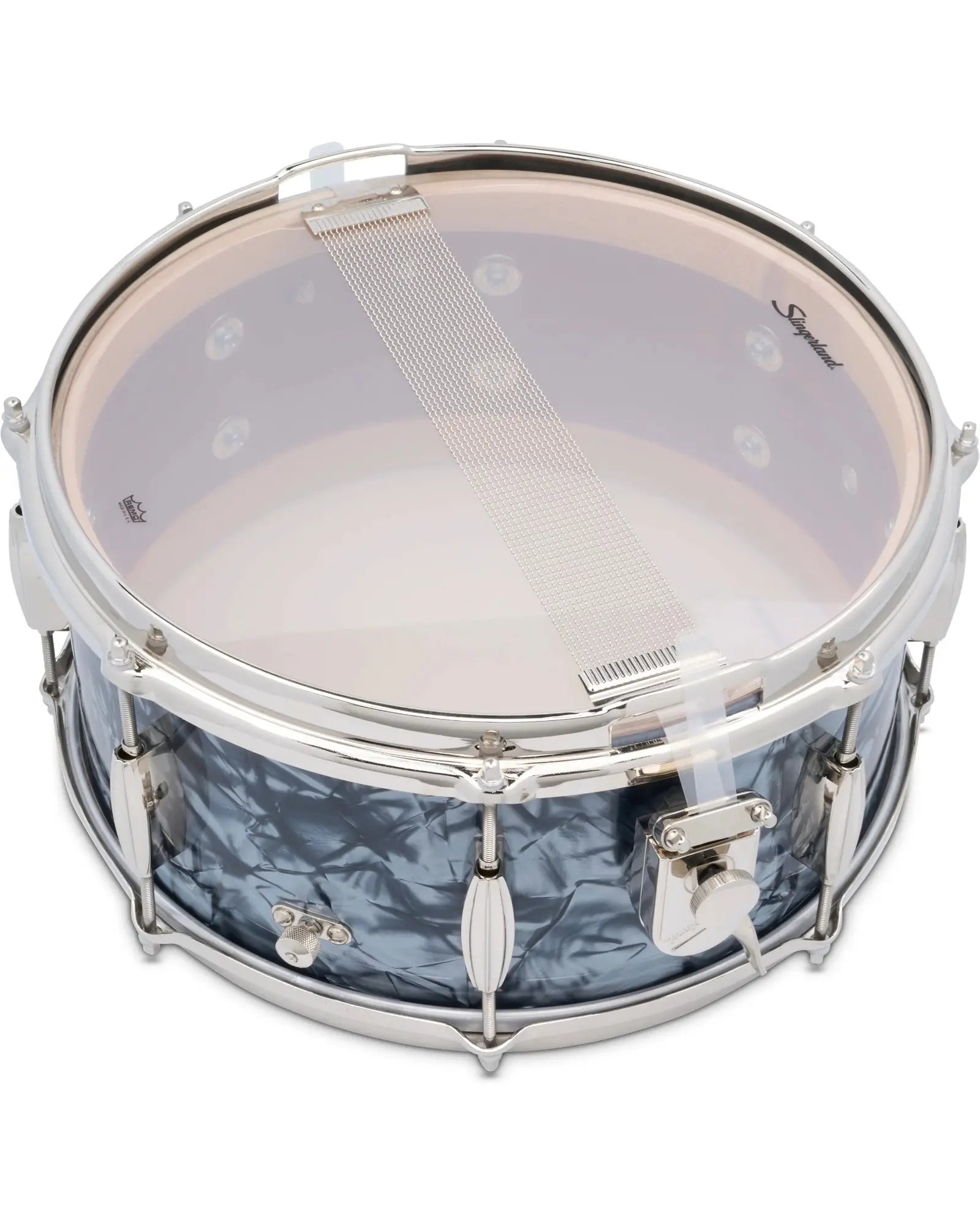 Tarola Slingerland SLFP6514SSK069 Radio King 6.5"x14" Negro Aperlado, Caoba