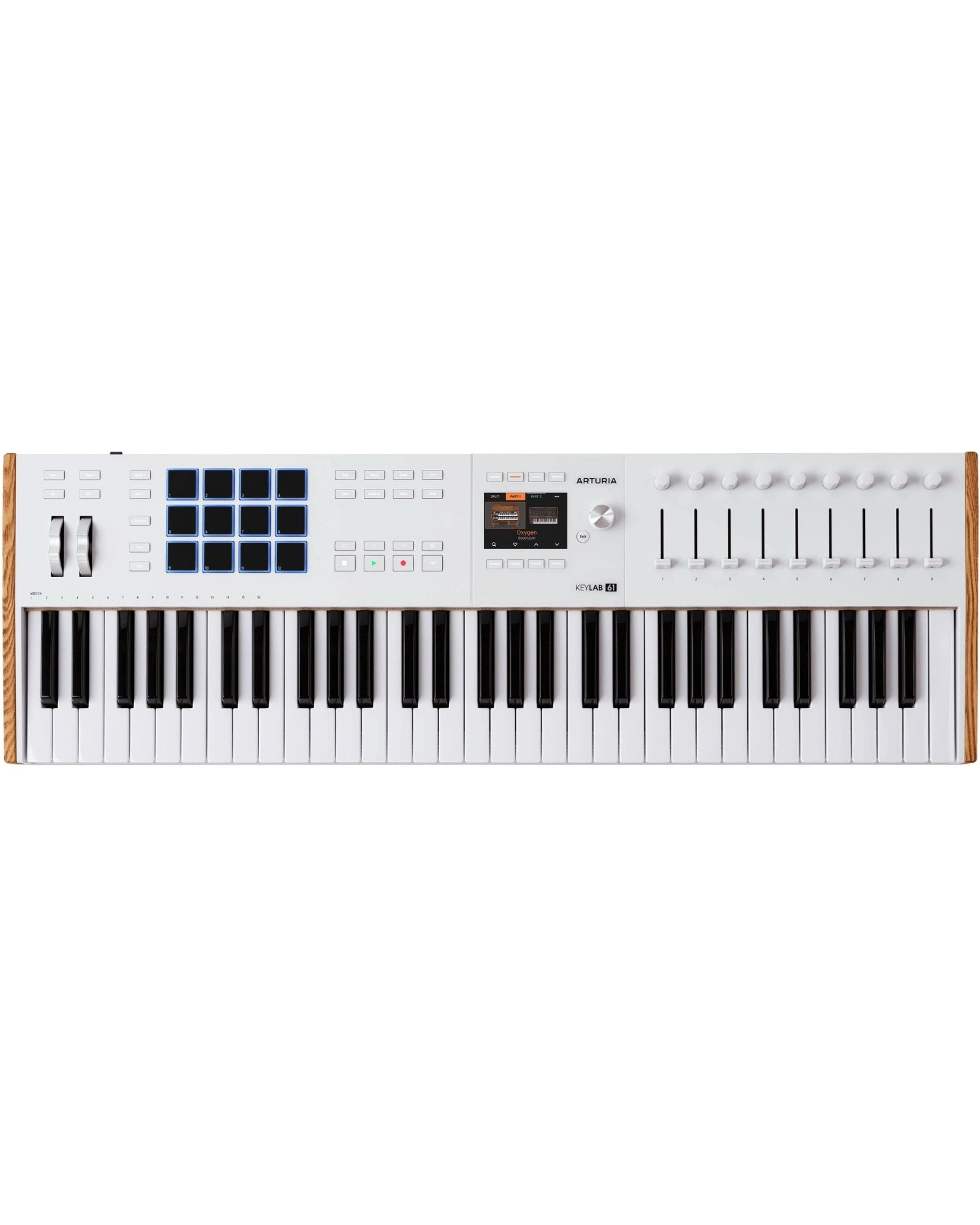 Teclado Controlador Arturia KeyLab 61 mk3 Blanco