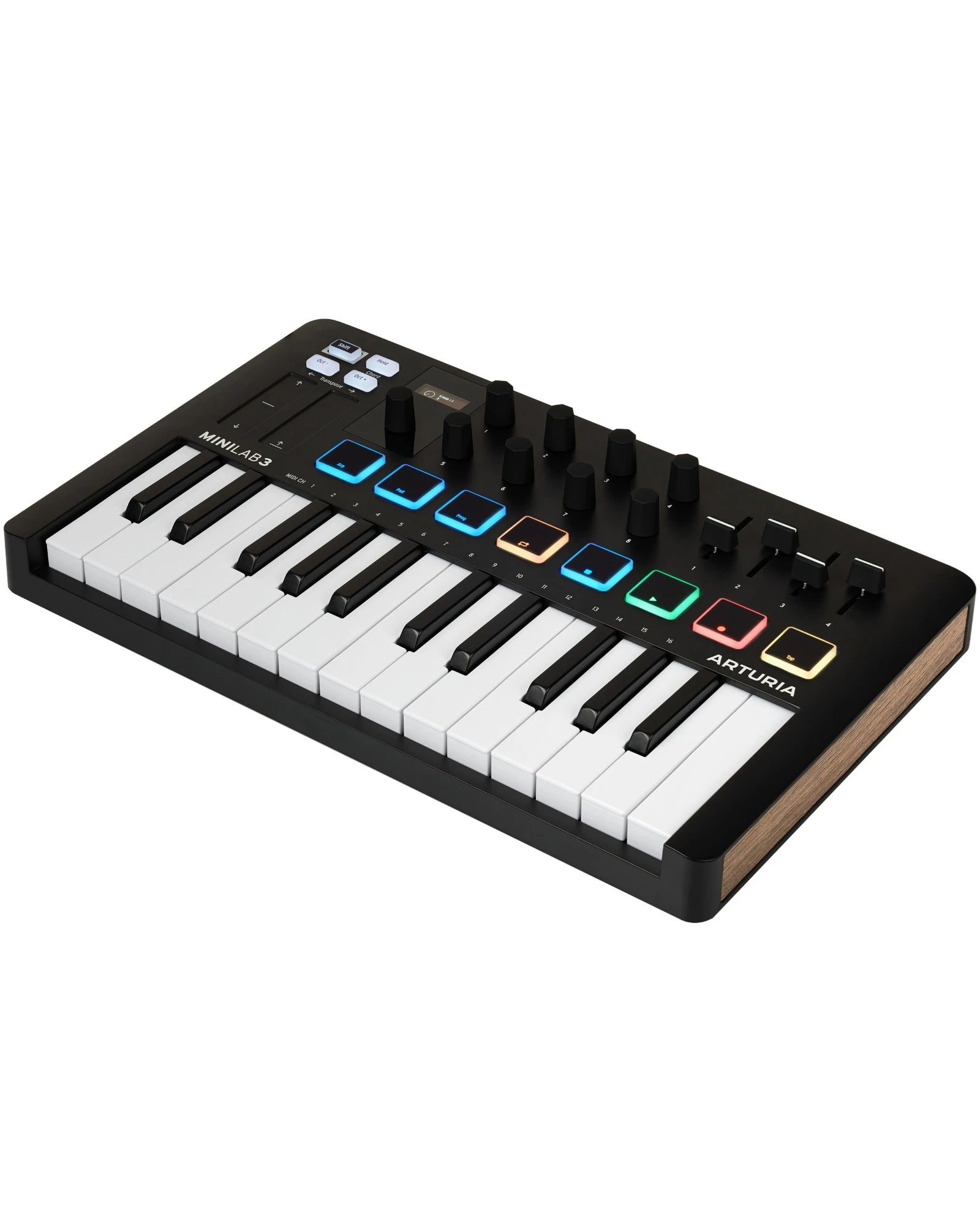 Teclado Controlador Arturia MiniLab 3 Negro