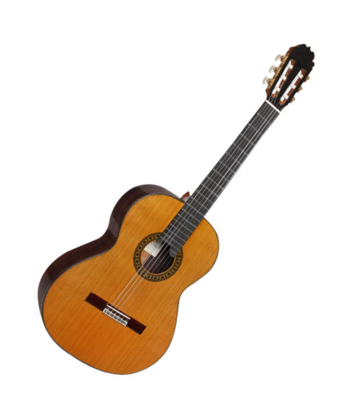 Alhambra Guitarra Clásica "Luthier India Montcabrer" 297, Cedro Con Estuche