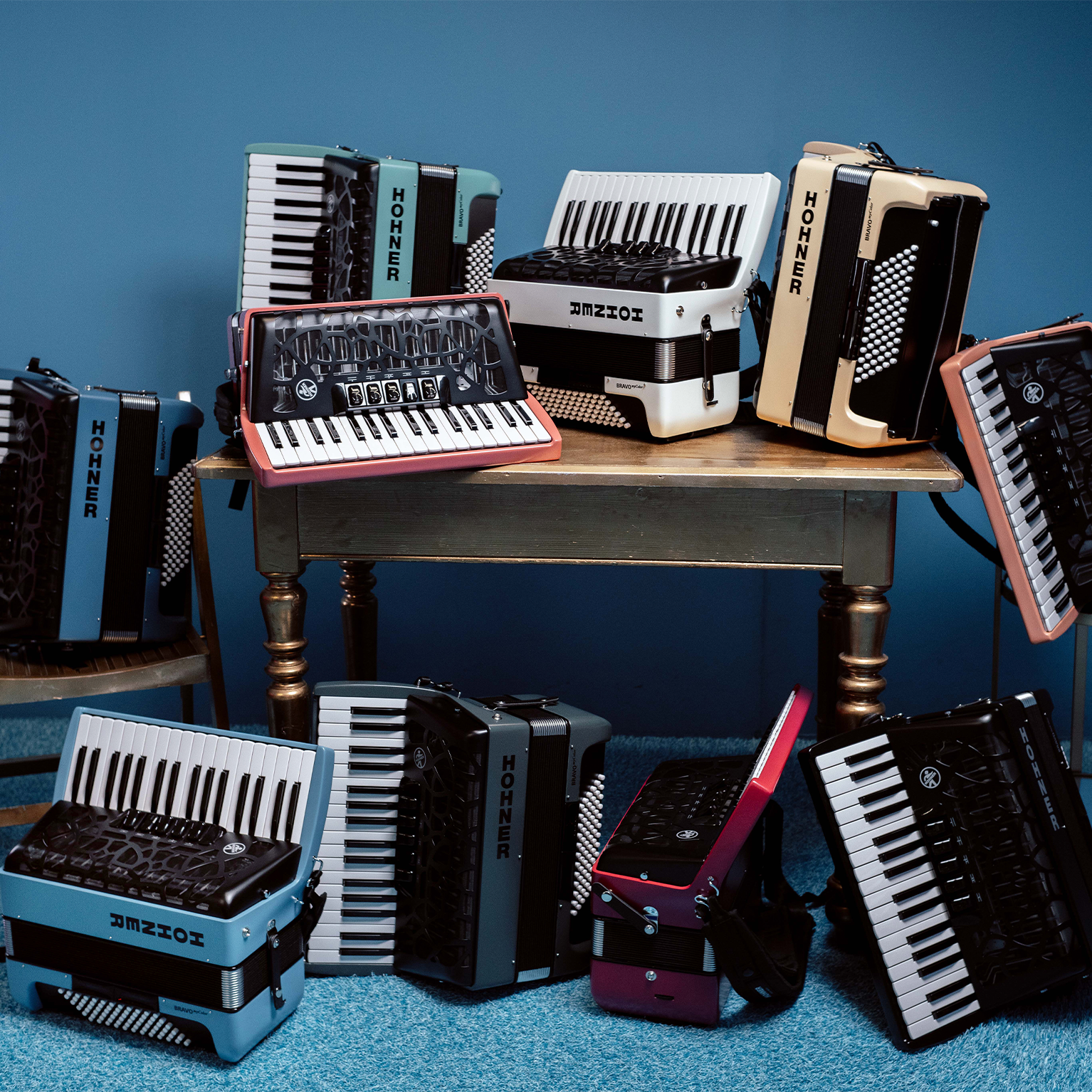 Acordeones Hohner: calidad, tradición y sonido profesional