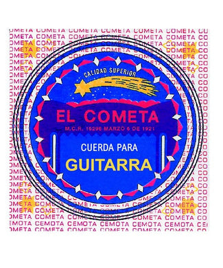 El Cometa Encordadura para Guitarra Acústica 506 Acero con Borla