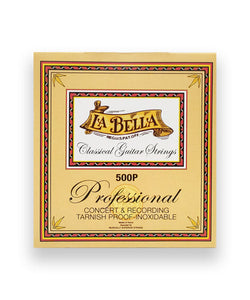 La Bella Encordadura "Professional" 500P para Guitarra Clásica, Medium-Hard