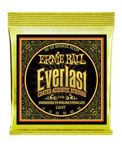 Ernie Ball Encordadura Guitarra Acústica 2558 Everlast Light