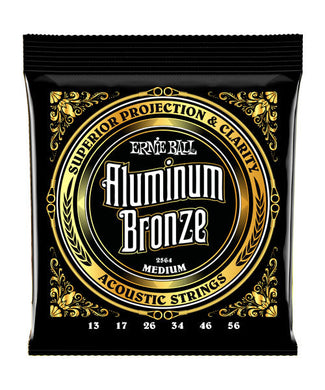 Ernie Ball Encordadura Guitarra Acústica 2564 Medium Aluminum Bronze