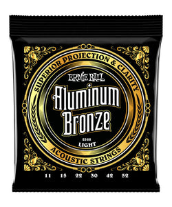 Ernie Ball Encordadura Guitarra Acústica 2568 Light Aluminum Bronze