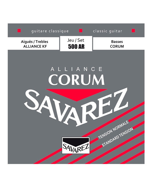 Savarez Encordadura Para Guitarra Clásica (Tensión Normal) 500AR Alliance Corum