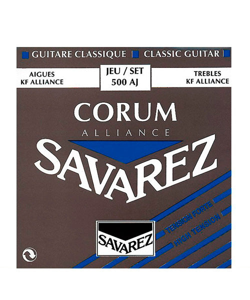 Savarez Encordadura Para Guitarra Clásica (Tensión Alta) 500AJ Alliance Corum