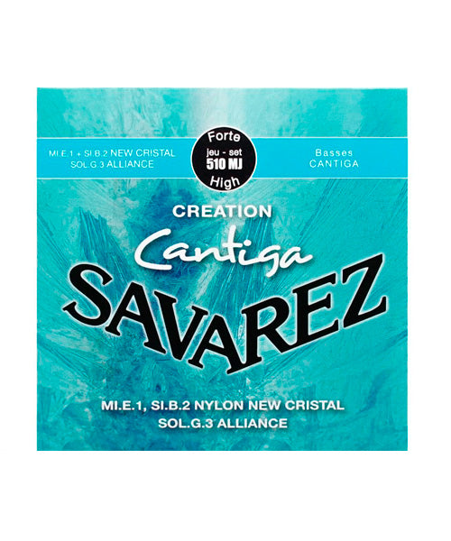 Savarez Encordadura Para Guitarra Clásica (Tensión Alta) 510MJ Creation Cantiga