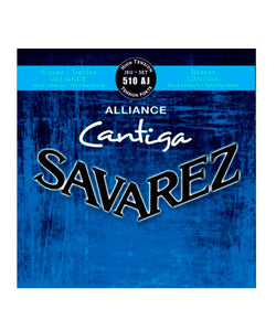 Savarez Encordadura Para Guitarra Clásica (Tensión Alta) 510AJ Alliance Cantiga