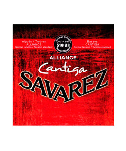 Savarez Encordadura Para Guitarra Clásica (Tensión Normal) 510AR Alliance Cantiga