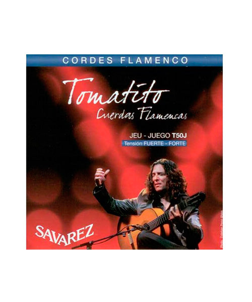 Savarez Encordadura Para Guitarra (Tensión Alta) T50J Tomatito